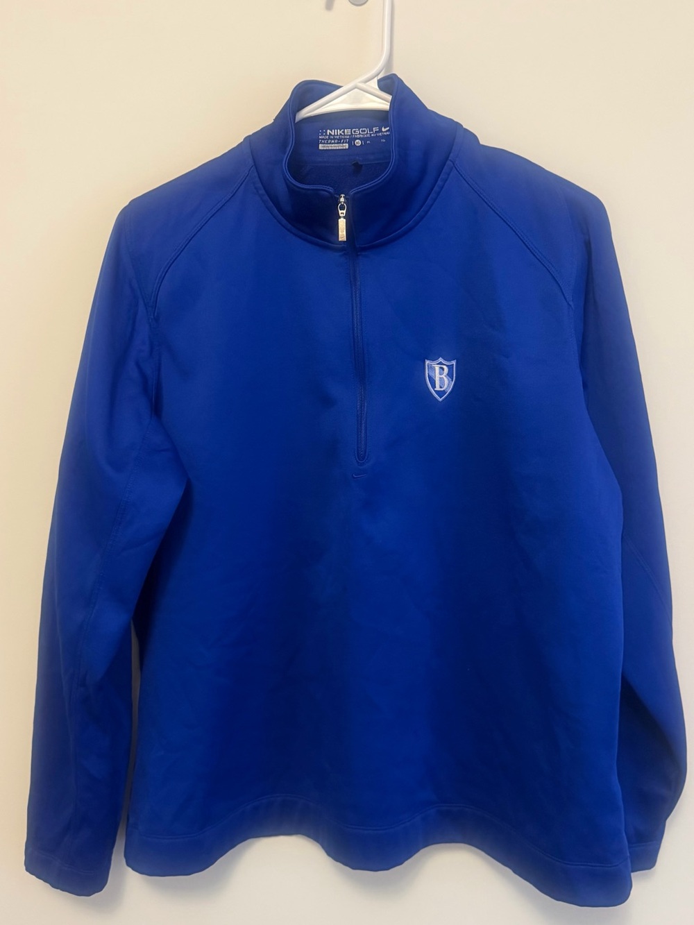 Nike Golf Women’s XL 1/2 Zip Pullover Royal Blue Long Sleeve Athletic Top